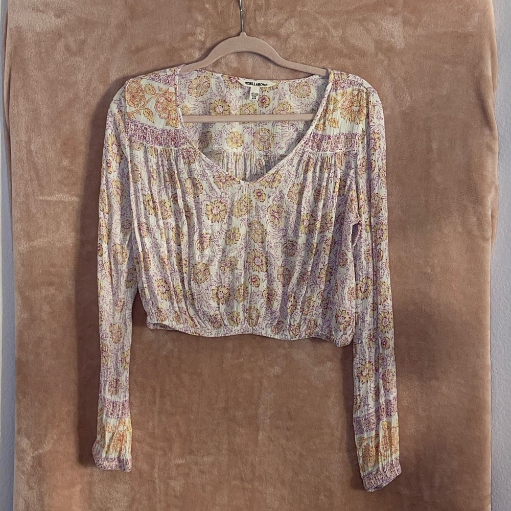 Billabong long sleeve blouse